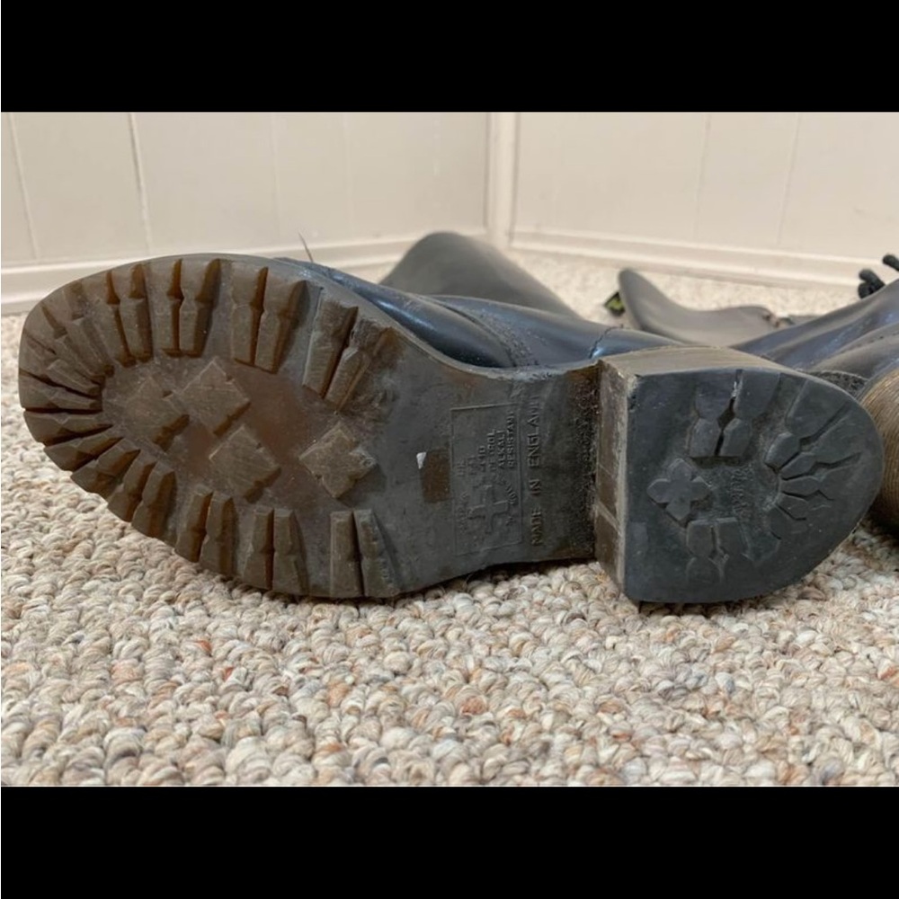Some slight cracking on top of foot. Well loved. Vintage. Made in England.